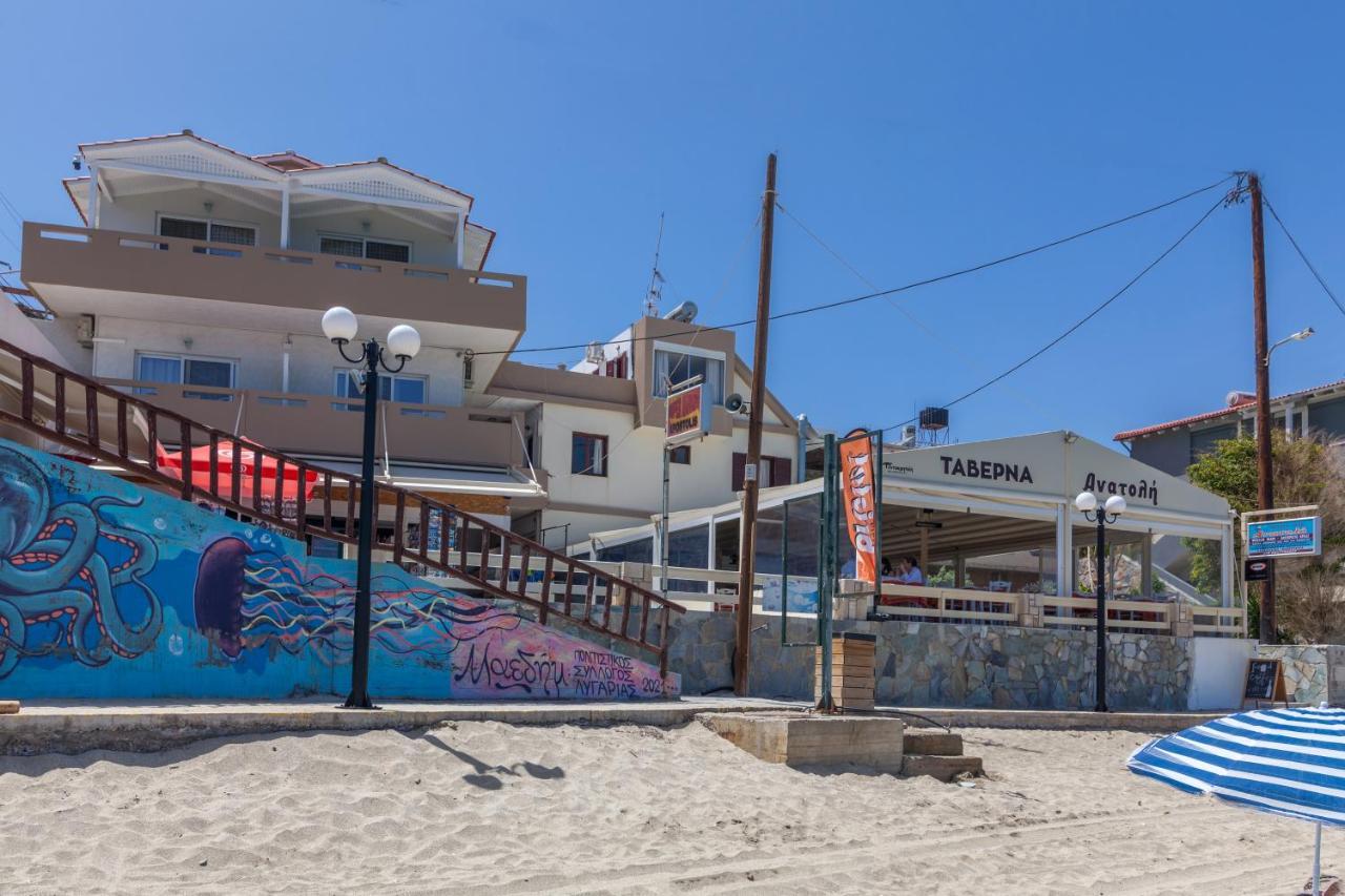 Anatoli Lygaria Apartments On The Beach Ligaria  Bagian luar foto